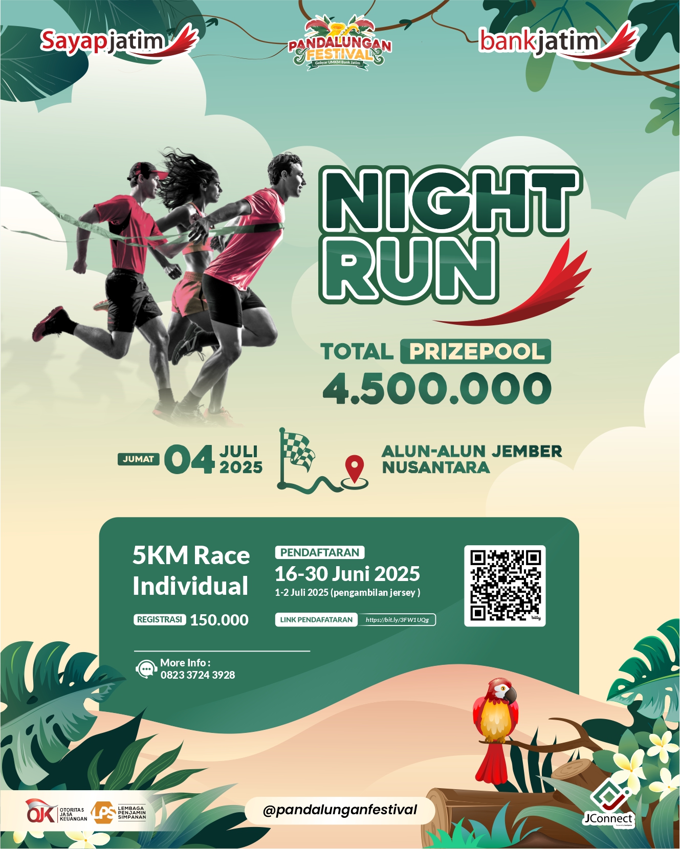 Night Run Main Illustration